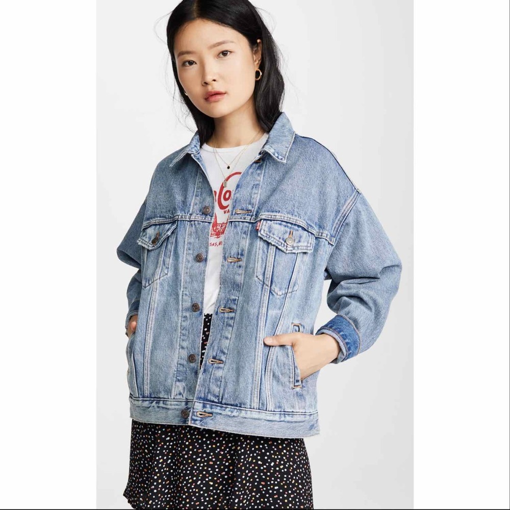 Levi’s Womens Trucker Jean Jacket XS Indigo Anthem
